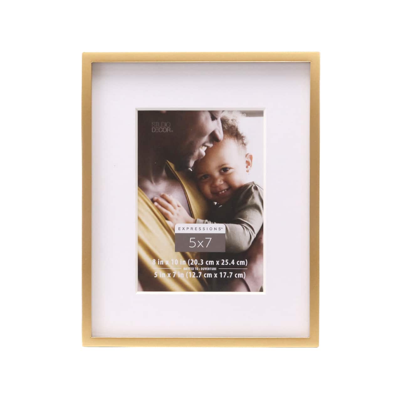 Gold Sydney Expressions&#x2122; Frame with Mat by Studio D&#xE9;cor&#xAE;
